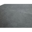 Стол обеденный SIGNAL ANGEL эффект серого мрамора/черный мат 120